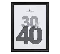 Atmosphera - Cadre photo Mae en bois 30x40cm noir