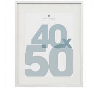 Atmosphera Cadre photo Manu blanc - 40 x 50 cm