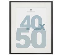 Atmosphera Cadre photo Manu noir - 40 x 50 cm