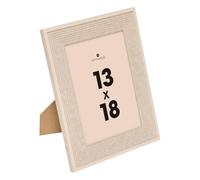 Atmosphera - Cadre-photo missy beige 18,5x23,5cm