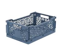 Atmosphera - Cagette Pliable arry 30x20cm Bleu