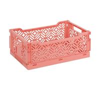 Atmosphera - Cagette Pliable arry 30x20cm Corail