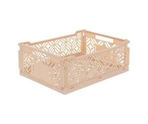 Atmosphera - Cagette Pliable arry 40x30cm Beige