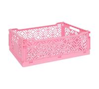 Atmosphera - Cagette Pliante arry Rose 40x30x15cm