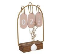 Atmosphera - Calendrier The Floral 19x29,5cm Multicolore