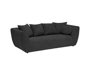 Atmosphera - Canapé Floyd - 3 Places - Gris foncé