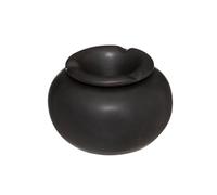Atmosphera - Cendrier Design Arty Forme Boule, 13 cm de Diamètre, Céramique Mate - Pour Intérieur, Balcon, Décoration de Table