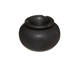 Atmosphera - Cendrier Design Arty Forme Boule, 13 cm de Diamètre, Céramique Mate - Pour Intérieur, Balcon, Décoration de Table
