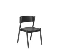 Atmosphera Chaise de salle à manger inclinée - Noir