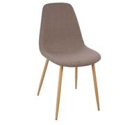 Atmosphera - Chaise design scandinave Roka - Taupe