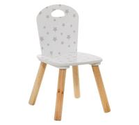 Atmosphera - Chaise Enfant Douceur à Motifs Blanc