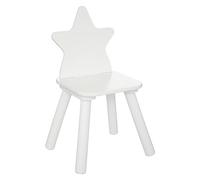Chaise enfant Douceur étoile blanc