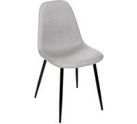 Chaise Nokas - Pied En Métal - Gris Gris