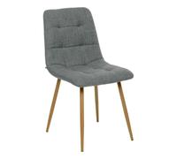 Atmosphera - Chaise Sirac Vert Tilleul - Mobilier Style Scandinave - Salle à Manger, Cuisine, Bureau, Salon