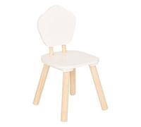 Atmosphera - Chaises Enfant Douceur Blanc l23xp23xh47cm