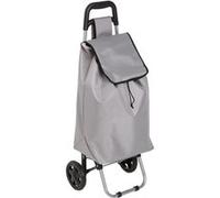 Atmosphera - Chariot de marché Aquarelle - 30 L - Gris