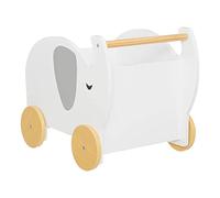 Chariot éléphant Blanc - Atmosphera For Kids