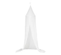 Atmosphera – Ciel de lit 'Lili' en gaze de coton H 250 cm blanc