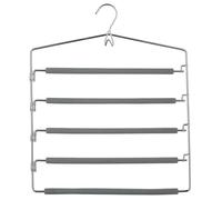 Atmosphera - Cintre pour 5 Pantalons - En métal - Gris