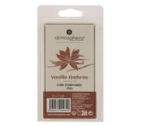 Atmosphera - Cire parfumée laura vert cèdre l5,5xp2xh10,2cm