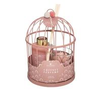 Atmosphera - Coffret Cadeau Parfumé Merveilleuse - Cage, Bougie et Diffuseur 100ml, D 14 x H 20 cm - Parfum d'Ambiance, Décoration Bohème