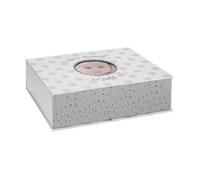 Atmosphera - Coffret naissance Gris Boite souvenir et Photo