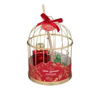 Atmosphera - Coffret senteur cage lola christmas rouge