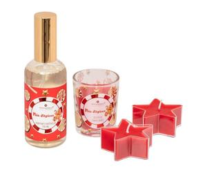 Atmosphera - Coffret spray d'ambiance et bougie pain d'épice