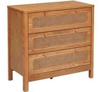 Atmosphera – Commode Tiria 3 tiroirs Marron 90 x 45 cm