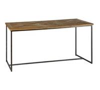 Atmosphera - Console design industriel Corte - L. 110 x H. 79 cm- Marron - Corte Marron G