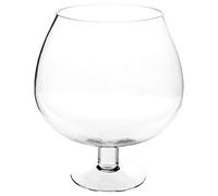 Atmosphera - Coupe Boule sur Pied - Verre - H26 cm