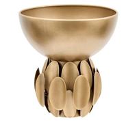 Atmosphera - Coupelle décorative barrel d.25cm doré