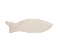 Atmosphera - Coupelle poisson Oceania 30,7x16,3cm blanc - Blanc