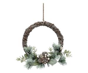 Atmosphera - Couronne Pommes de pin et Branches d.27cm
