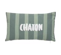 Atmosphera - Coussin Bichette Rectangulaire, 30 x 50 cm, Vert