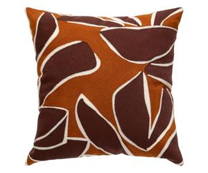 Atmosphera - Coussin Broderie Hary Rouge Rubis 45x45cm