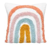Atmosphera – Coussin enfant «Arc-en-Ciel» 38x38 cm Multicolore