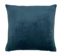 Atmosphera - Coussin Carré Ollis 38 x 38 cm, Finition Velours, Déhoussable - pour Canapé, Lit, Chambre, Salon