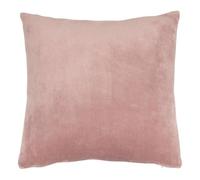 Atmosphera - Coussin Carré Ollis 38 x 38 cm, Finition Velours, Déhoussable - pour Canapé, Lit, Chambre, Salon