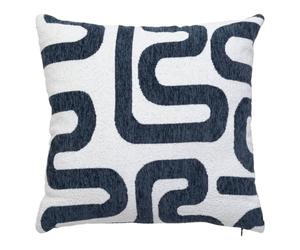 Atmosphera - Coussin Carré Safina 40 x 40 cm, Tissage Jacquard à Motif Graphique, Déhoussable - pour Salon, Chambre, Décoration Canapé