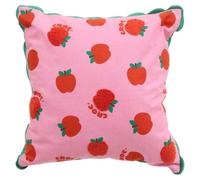 Atmosphera - Coussin Chacha 40x40 cm Rose imprimé Pomme