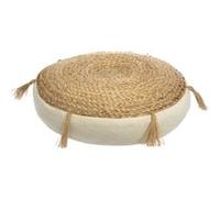 Atmosphera - Coussin de sol design jute Rituality - Diam. 38 m - Beige - Rituality Beige G