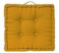 Atmosphera - Coussin de Sol Jaune Moutarde 40x40 cm