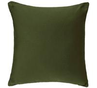 Atmosphera - Coussin Déhoussable Coton Vert Kaki 38x38cm Créateur D'intérieur