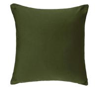 Atmosphera - Coussin déhoussable Jovi - Coton - Vert kaki 38 x 38 cm