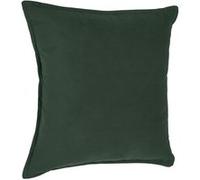 Atmosphera - Coussin design Lilou - Vert sapin - 45 x 45 cm - Lilou Vert G