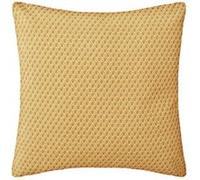 - Coussin en coton à motif Otto - 38 x 38 - Ocre - Otto