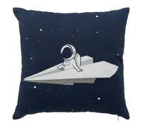 Atmosphera - Coussin Enfant Espace 40x40cm Bleu foncé