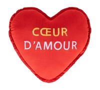 Atmosphera - Coussin Enfant Forme cœur Soha Rouge 40x40cm