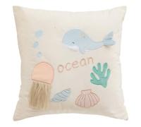 Atmosphera - Coussin Enfant orta 40x40 cm Beige Ocean